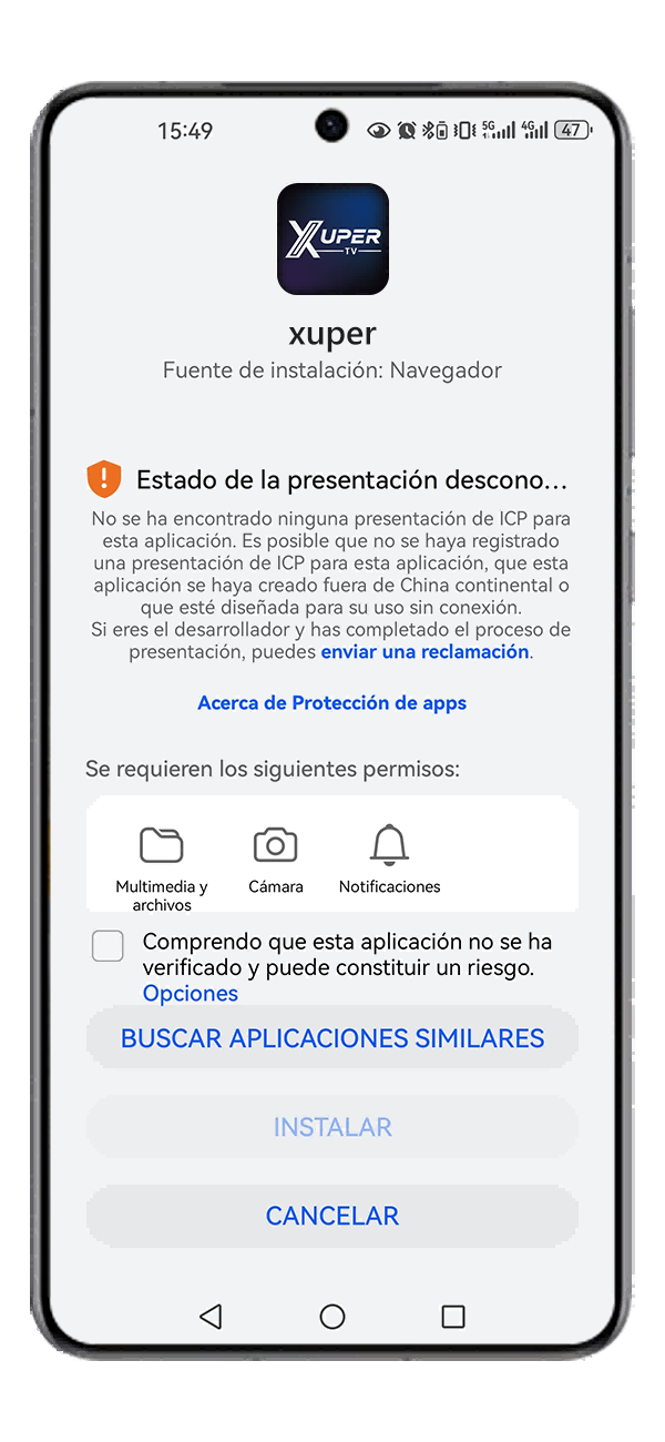 Descarga Xuper TV gratis - 2